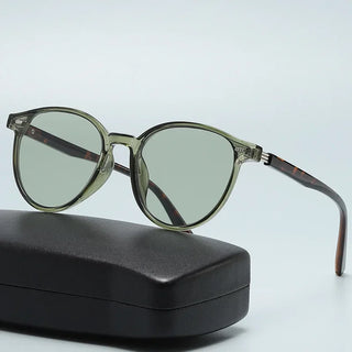 Vintage Oval Slim Sunglasses