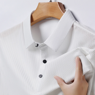 Ice Silk Tailored Polo Shirt